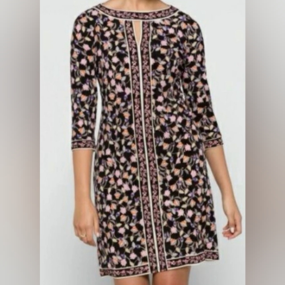 Wisp From Stitchfix Marnie Floral Knit Dress NWOT Sz 12